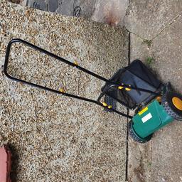 Manual / push reel mower

Works as expected… Adjustable height of cutting too.

Happy for you to try before buying.