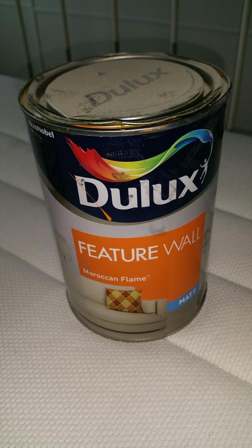 Buy & Sell West Midlands Sandwell - Photos for Dulux Feature Wall Flam Orange emulsion paint