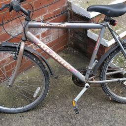 stored in a garage but could do with a tidy up 
cheap bike for 10 quid