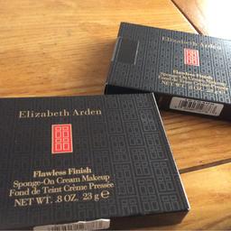 Elizabeth Arden toasty beige flawless finish makeup new in box unused two boxes £15 each