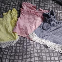 3 baby girl t-shirt from primark size 6-9 months from non smoke free pet home