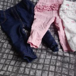3 baby girl pants size 6-9 months from non smoke free pet home