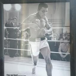 Mohammed Ali picture. still in cellophane.
