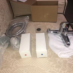 Brand New Clarity bath shower mixer tap for sale. Never used. In box. Box only opened to take pictures. Comes with instructions manual.

Brought from Victoria Plum RRP £42

Grab a bargin
No refunds
Cash On Collection only