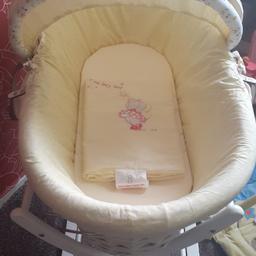 moses basket 
good condition