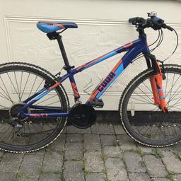 Very good condition. Just been serviced. Tubeless tyres. Could have new grips. 26 inch wheels. 19 inch frame.
Collection only