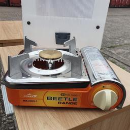 Beetle portable gas stove 
Perfect for camping 
Good condition