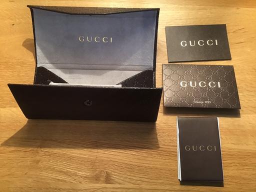 Buy & Sell South East London Falconwood - SE9 - Photos for GUCCI Leather glasses case brand new .