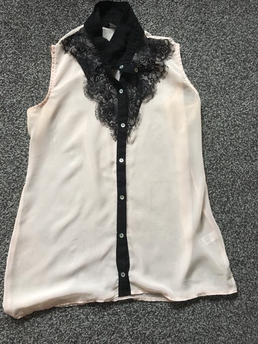 Buy & Sell Hertfordshire Broxbourne - Photos for Select Cream Sleeveless Frilly Blouse