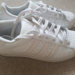 Adidas superstar trainers size 5.5
Used but still in good condition and plenty of life left in them.
Collection New Ferry