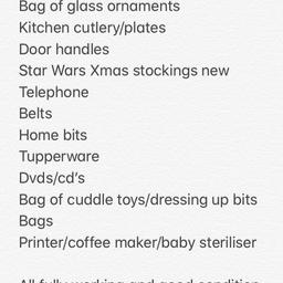 See pics and list of items
Free to collector
Need gone ASAP
Contactless collection
Ashford Middlesex 