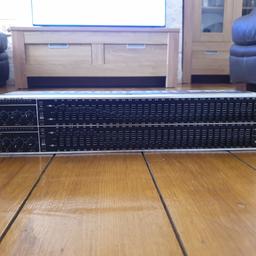 Behringer Graphic Equalizer FBQ3102 Mint Condition
In excellent condition and could easily pass as new Zero marks or scratches.