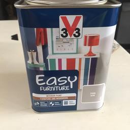 Furniture paint 
String satin (light grey)
New sealed
Three pounds each
Collection only