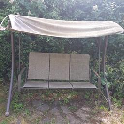 3 seater. seat in good used condition.  The top cover will need replacing as slightly ripped. Collection from Shelton Lock