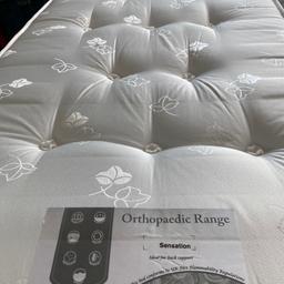 Orthopaedic Single Mattress - 6 months old however hardly used as was in guest bedroom.. 
collection only - Blackburn BB1 
Dimensions 
920mmWide (3ft) x approx1900mm (76inch) Length x 250mm (10inch)Height