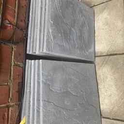 11 grey slabs 450 x 450 £2 each