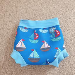 Splash about swimming nappy. in excellent condition only used a couple of times.

size large- age 6-12 months
