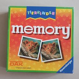 Gebrauchtes Memory 

Nur 70 statt 72 Karten, da ein Pärchen fehlt 

Aus tierfreiem Nichtraucherhaushalt