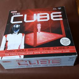 can you beat the cube the family challenge game with electric cube for 2 - 6 players
