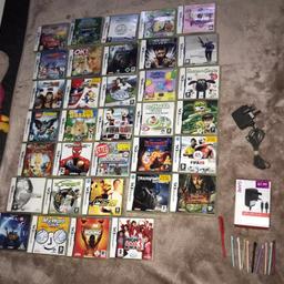 34 games
Some are new
2 brand new chargers
DS sticks
£45