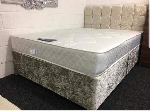 Buy & Sell Greater Manchester Stockport - Photos for 👻Express Delivery👻Double Crushed Velvet Bed