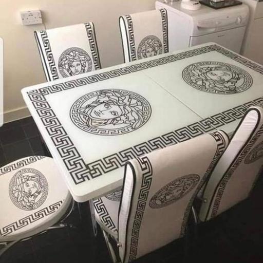 Buy & Sell West Midlands Birmingham - Photos for Sale Sale Stylish White LEO Dinning Table Set