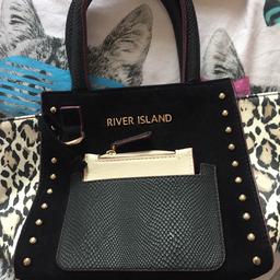 Small bag with purse attached 