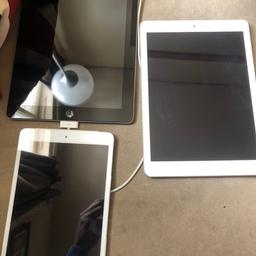 3x iPads selling as SPARES as just stay on battery picture when charging. They don’t power up so selling as spares. £50ono for all 3 collection from Battersea