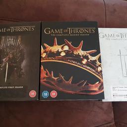 Games of Thrones Seasons 1 - 3 DVD's