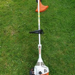 STHILL FS45 PETROL STRIMMER  LIKE NEW
COMES WITH 5 LTRS PETROL MIXED READY GOOD CONDITION