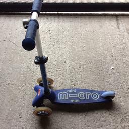 Mini micro scooter, used. Collection only.