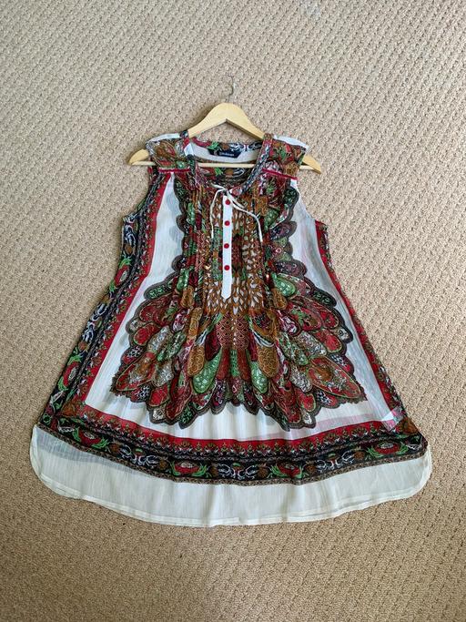 Buy & Sell East London Redbridge - East London - Photos for Kaleidoscope chiffon print, pleated tanktunic