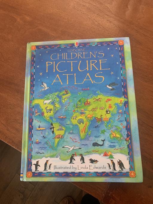 Buy & Sell West London Hillingdon - Photos for Usborne Children’s Picture Atlas book