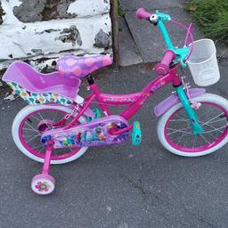 Girls trolls bike in mint condition
Everything working
Comes with stabilisers and a basket