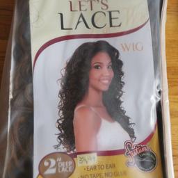 Let's Lace Motown Tress Wig. L. Lucy Frost F42730. Deep Lace 2".
Ear to Ear, no tape, no glue.
Straightener and Curlers safe.
Boxed but has been opened and tried on. Needs a bit of a tidy up as wasn't put back in box properly and has been stored.
Lovely brown mix colour.
Happy to answer any questions.
Thanks for looking x