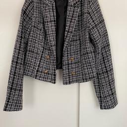 Lovely two piece shorts & blazer , worn once, in very good condition. Size 14 but comes up small, would say more like a 12.