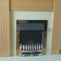 electric fire with fire surround great working order selling due to change of decco £35 Ono  pick up S2 manor park.
