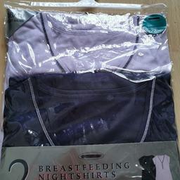 Brand New
Mothercare Breastfeeding Nightshirts
2 Night dresses in pack
100% Pure Cotton
Size 16/18