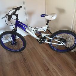 Used with marks see pics 16” wheels Dunlop raider full suspension front and back disc brakes in good working order st6 with social distances