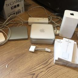 Job lot of Apple items selling as spares as I have no way of testing them. They all power up and lights come on etc. £100 the lot collection from Battersea