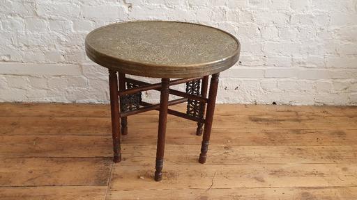 Buy & Sell East Sussex Eastbourne - Photos for Vintage Benares Round Brass Coffee Table