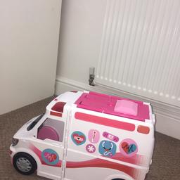 Barbie Ambulance - sirens and flashing lights

Buyer to collect from coxhoe
