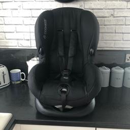 Maxi cosi priori car seat 
Suitable 9-18 kg 
Very good condition 
Only used for Grandson 
Black 
Smoke free home