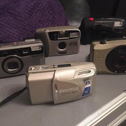 We have a job lot of 5 cameras to sell due to clearing my aunts flat. We have not tested them but believe they are in working order.
Collection only from Harrow Weald HA3