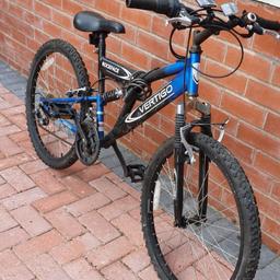 fun to ride. 
needs bit of tlc. 
breaks needs fixing and gears needs some wd40. 
sat in garden for long time 
collection only from oldham.