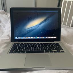 Apple Macbook Pro 13.3” i5

4GB RAM 512GB Storage

Everything working

Screen in immaculte condition

CD Rom working

Comes with charger

Bargain