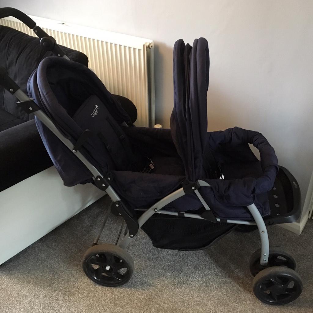 Cuggl tandem cheap pushchair