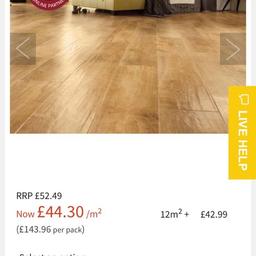 Karndean Flooring
Art Select
Wood Effect
One Full Pack Off 15
One Pack Off 12
Both Packs For £150