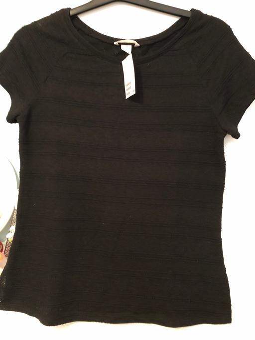 Buy & Sell West Midlands Birmingham - Photos for Ladies black top H&M bnwt 12/16 £5