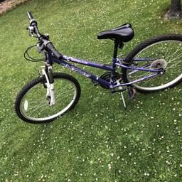 Purple Apollo XC24 bike. 
Sold as seen. 
Good condition. 
Stand included. 
To pick up in Pontefract